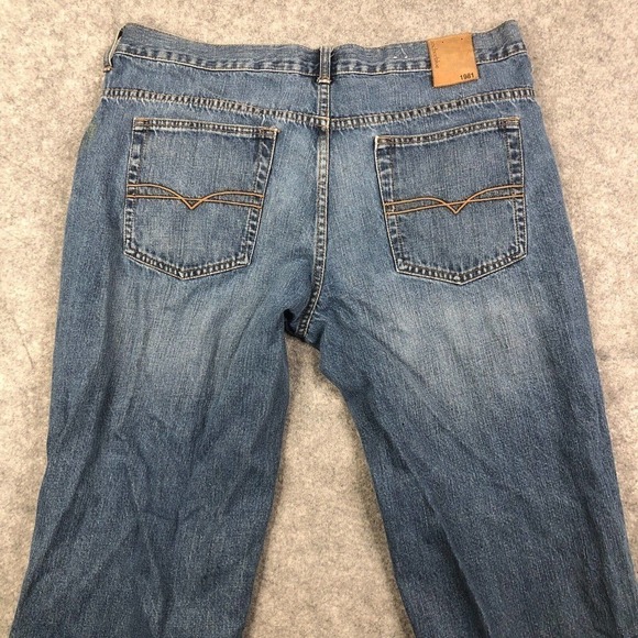 Anchor Blue 38x30 Loose Baggy Vtg 90s Grunge Skate Classic Wash Denim Baggy - Picture 11 of 12